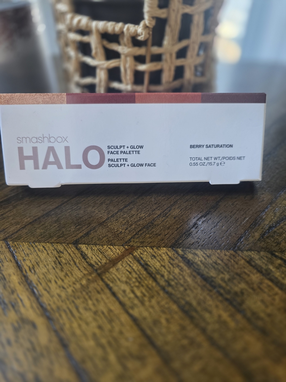 Smashbox Halo Sculpt + Glow Face Palette - Berry & Rose Tones